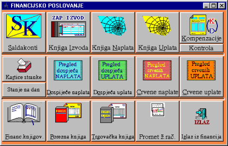 SALDA KONTI I FINANCIJSKO KNJIGOVODSTVO